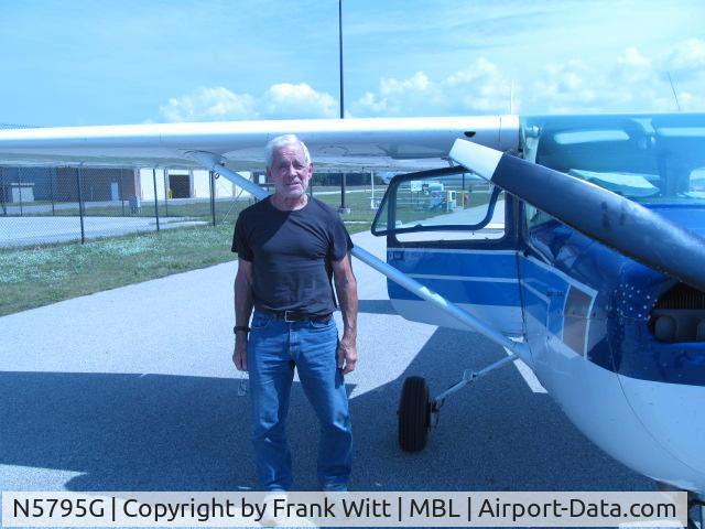 N5795G, 1969 Cessna 150K C/N 15071295, at Manistee Michigan