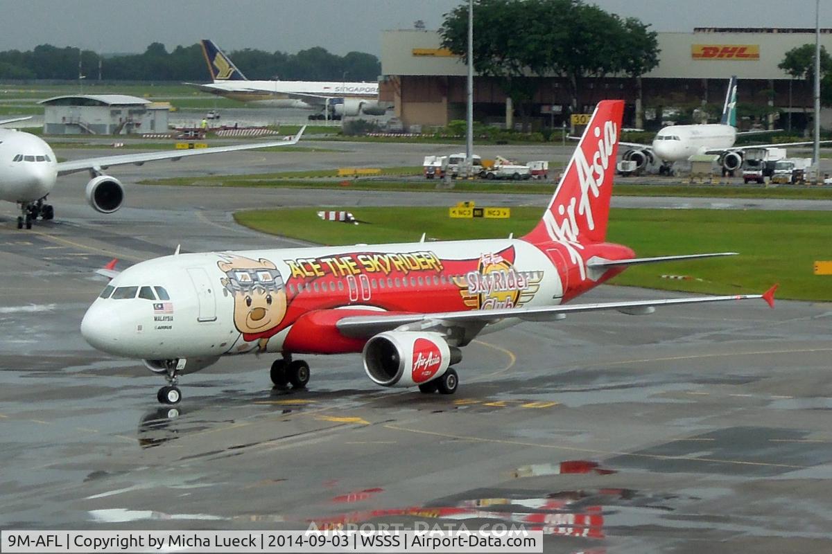 9M-AFL, 2006 Airbus A320-216 C/N 2926, At Changi