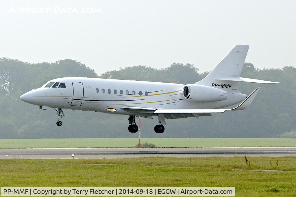 PP-MMF, 2009 Dassault Falcon 2000LX C/N 202, At Luton
