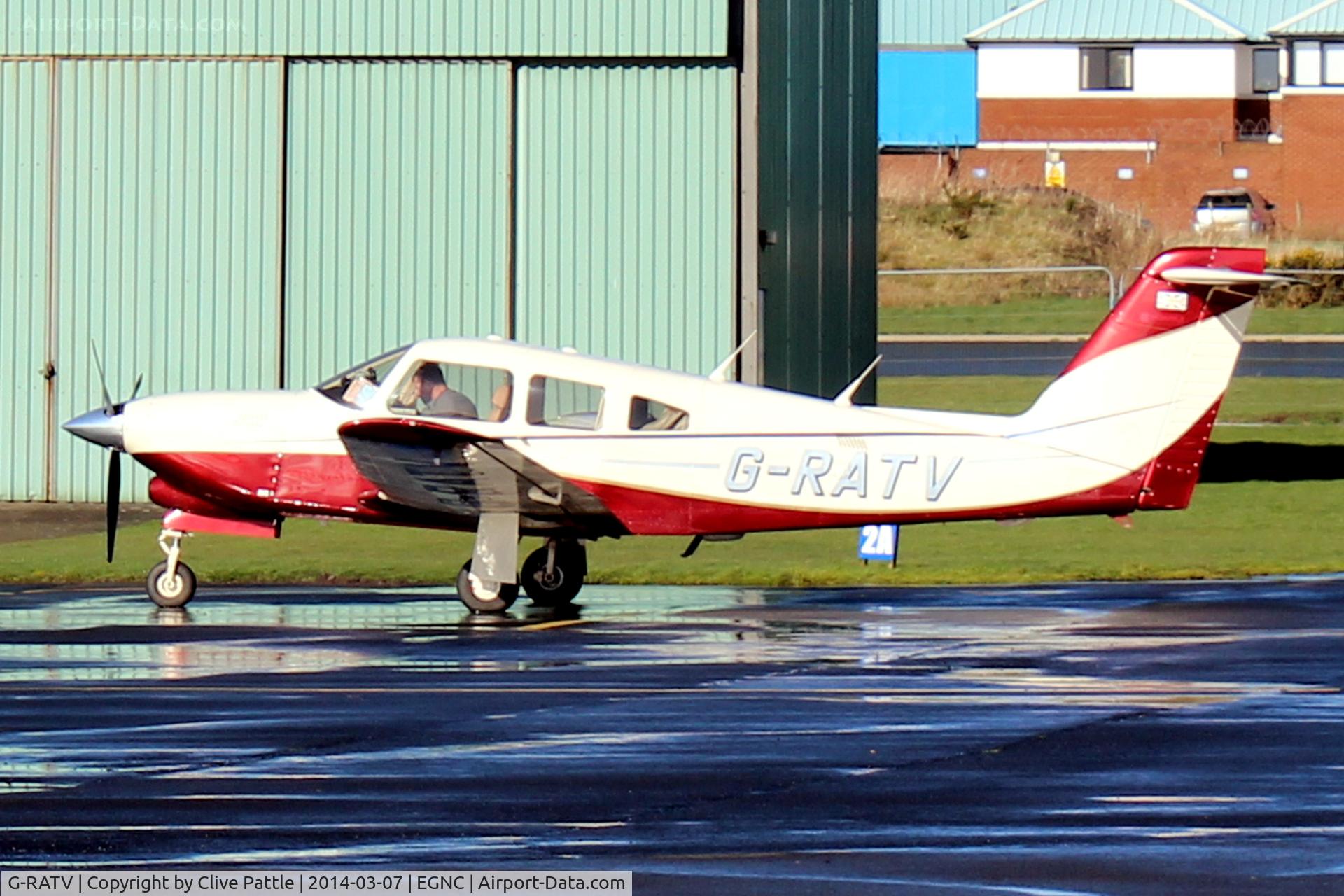 G-RATV, 1983 Piper PA-28RT-201T Turbo Arrow IV Arrow IV C/N 28R-8431005, Ready for Action at Carlisle