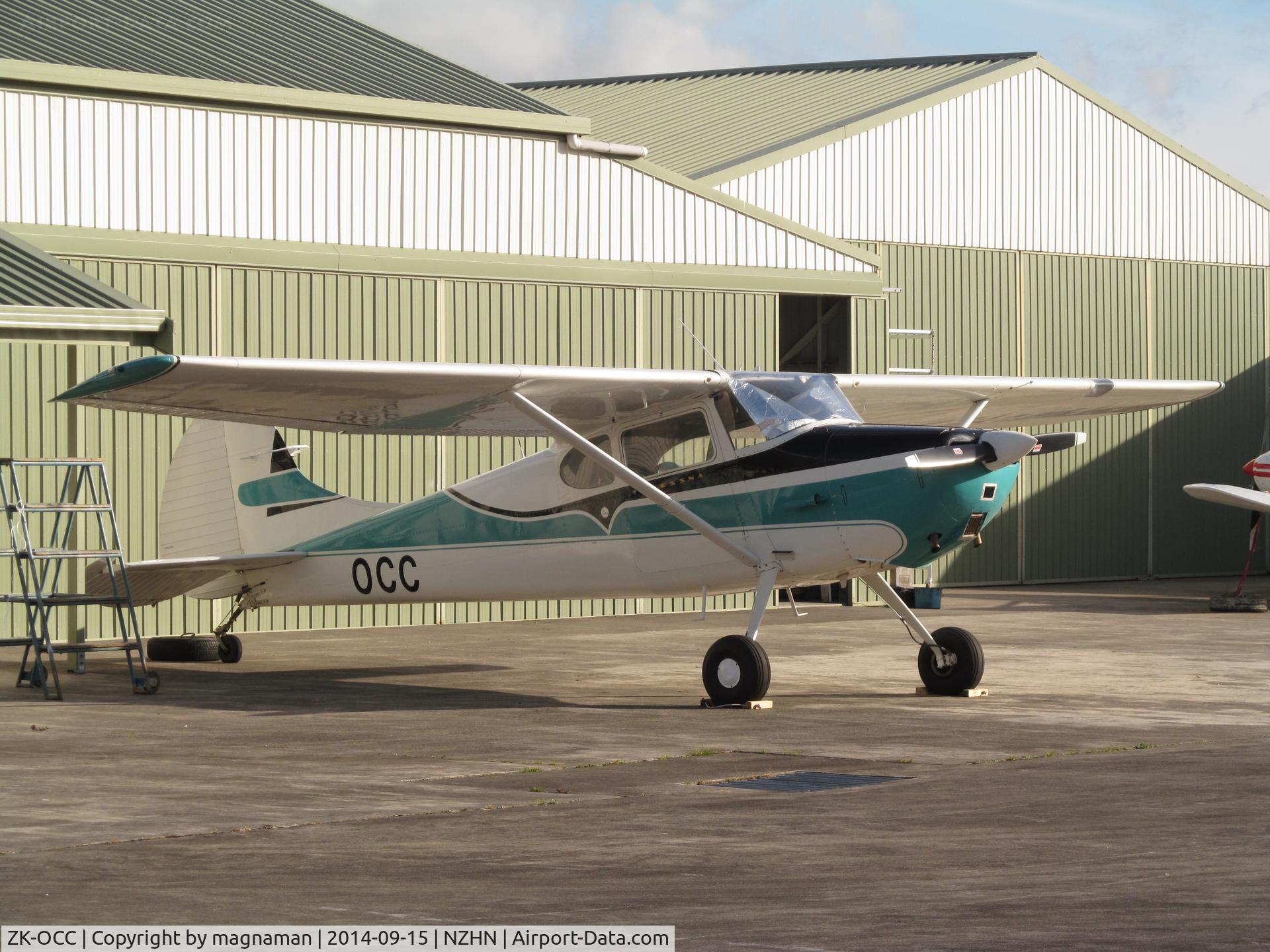 ZK-OCC, 1951 Cessna 170A C/N 19878, Not bad looking for over 50 - just like me!