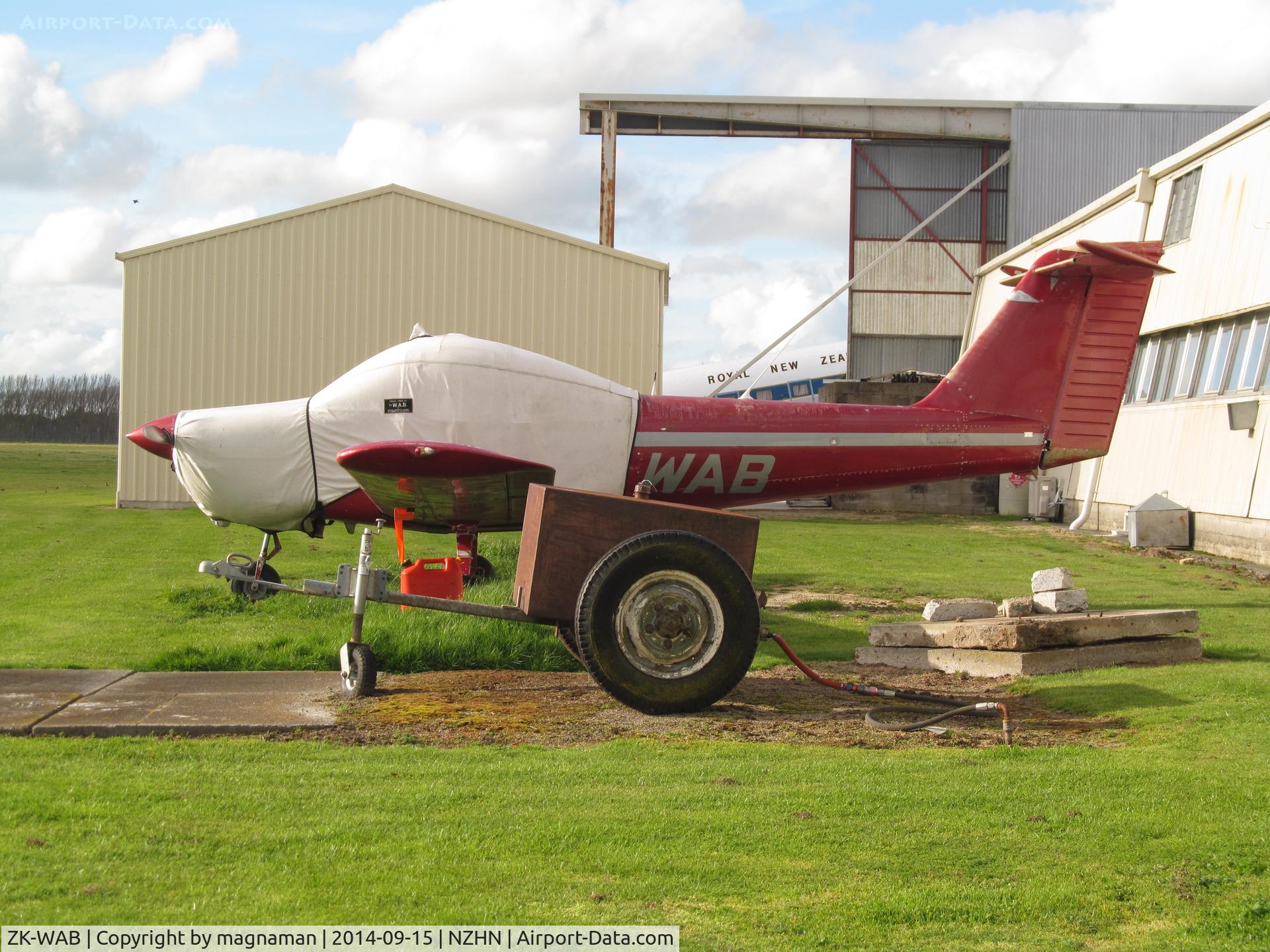 ZK-WAB, Piper PA-38-112 Tomahawk C/N 38-78A0648, at hammy