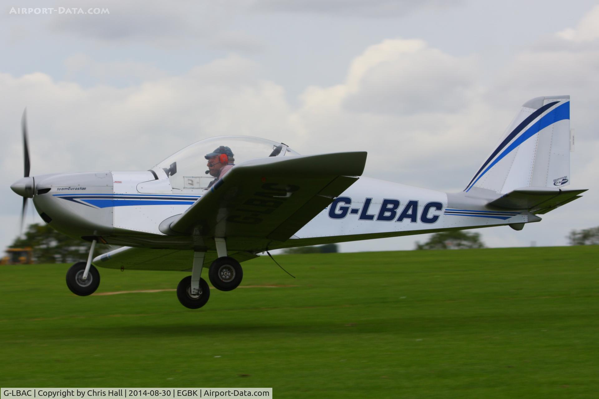 G-LBAC, 2011 Cosmik EV-97 TeamEurostar UK C/N 3934, at the LAA Rally 2014, Sywell