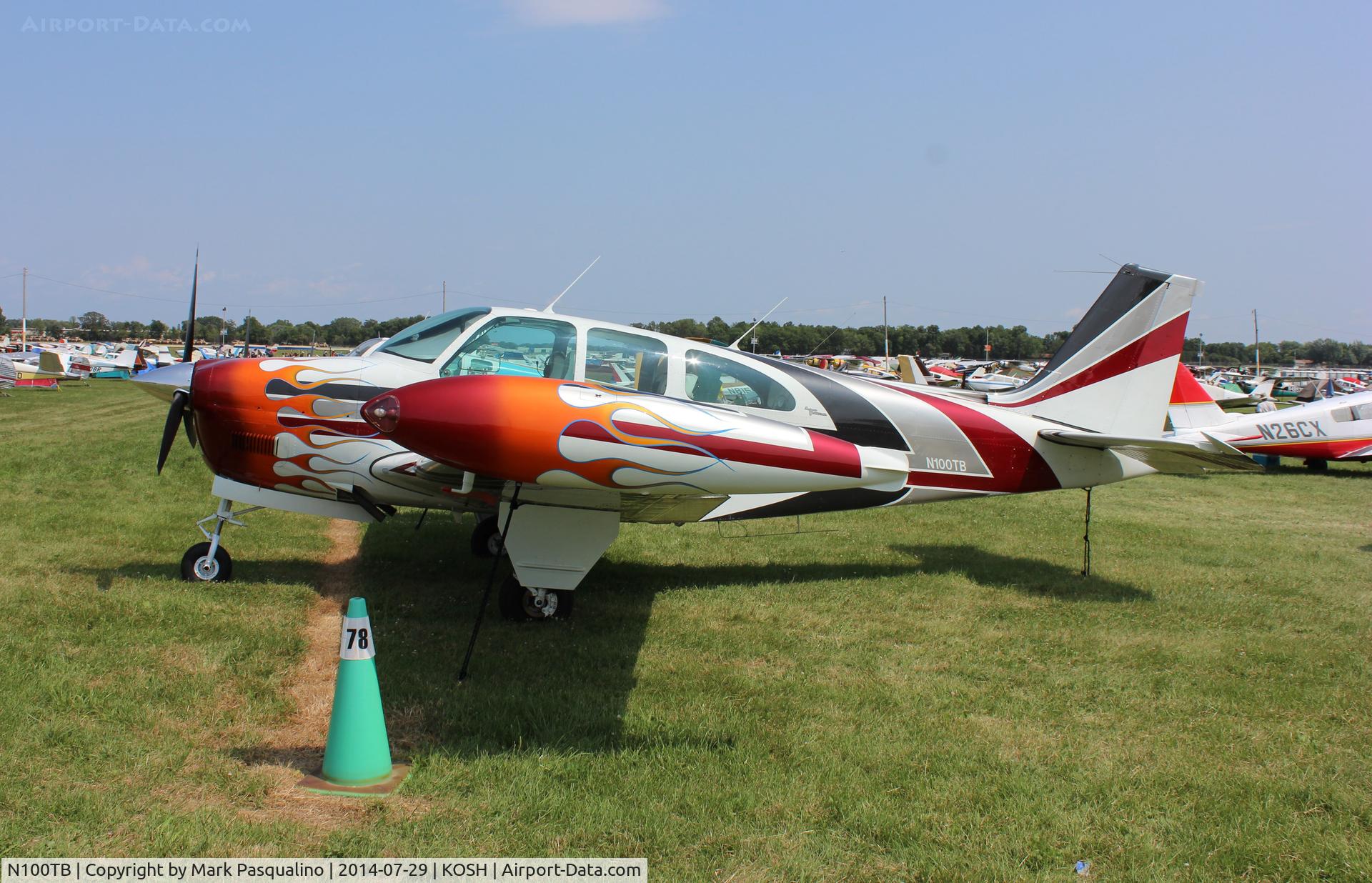 N100TB, 1963 Beech 35-B33 Debonair C/N CD-637, Beech B33