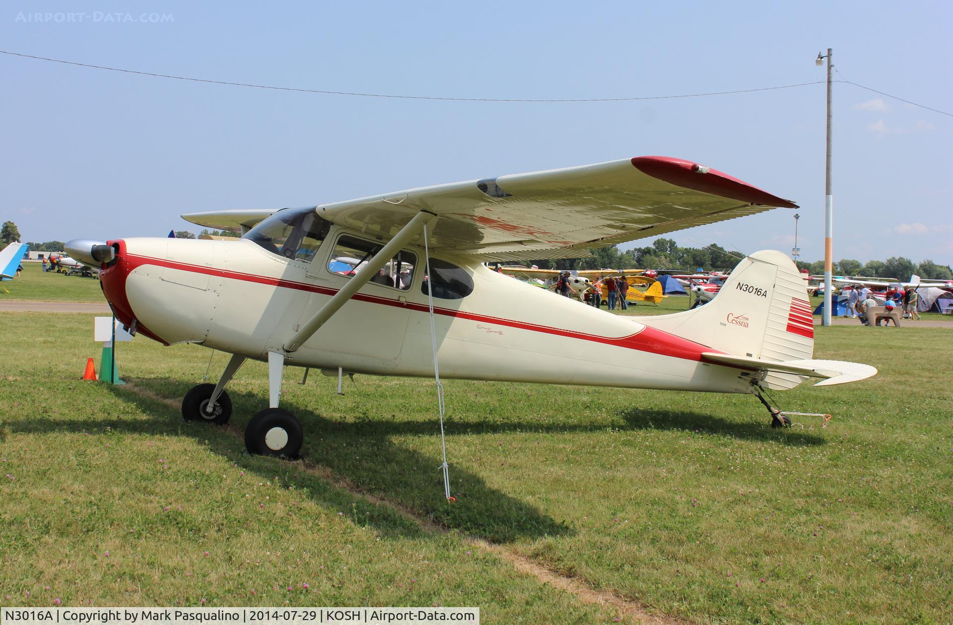 N3016A, 1953 Cessna 170B C/N 25660, Cessna 170B