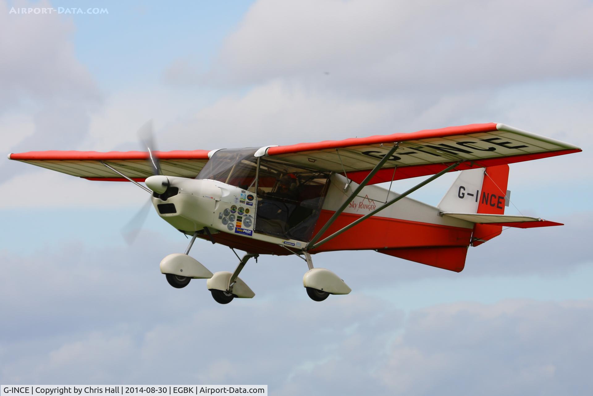 G-INCE, 2003 Best Off Skyranger 912(2) C/N BMAA/HB/270, at the LAA Rally 2014, Sywell
