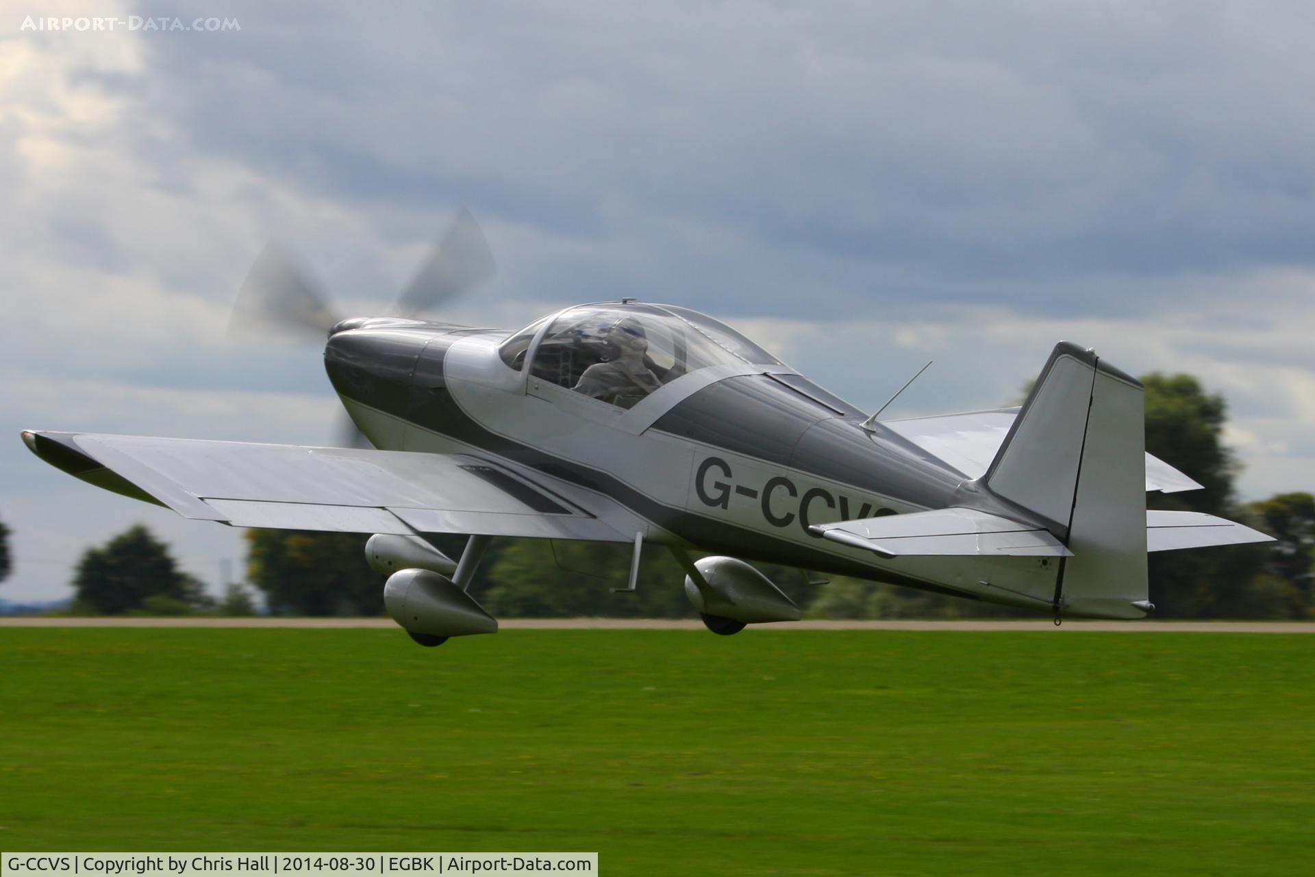 G-CCVS, 2010 Vans RV-6A C/N PFA 181A-13413, at the LAA Rally 2014, Sywell