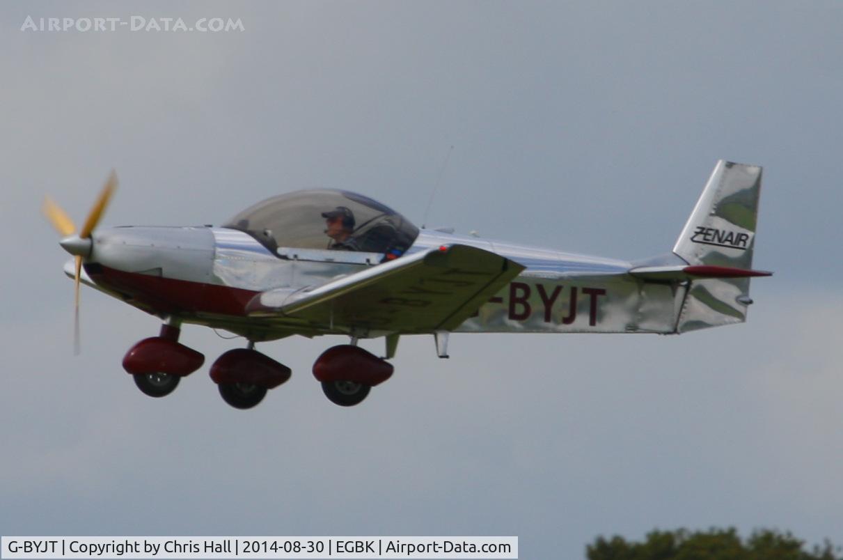 G-BYJT, 1999 Zenair CH-601HD C/N PFA 162-13130, at the LAA Rally 2014, Sywell