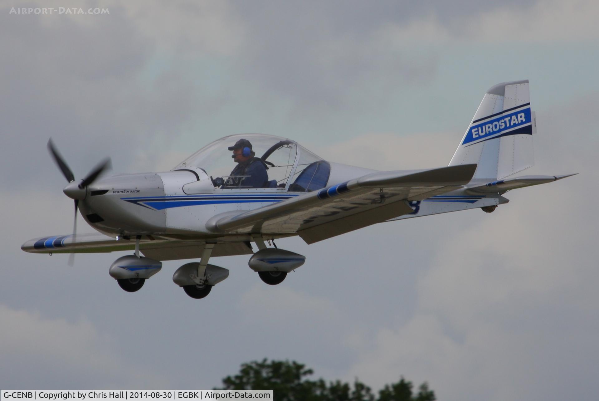 G-CENB, 2007 Cosmik EV-97 TeamEurostar UK C/N 2913, at the LAA Rally 2014, Sywell