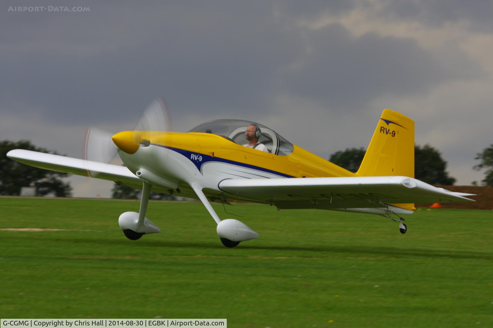 G-CGMG, 2012 Vans RV-9 C/N PFA 320-14488, at the LAA Rally 2014, Sywell