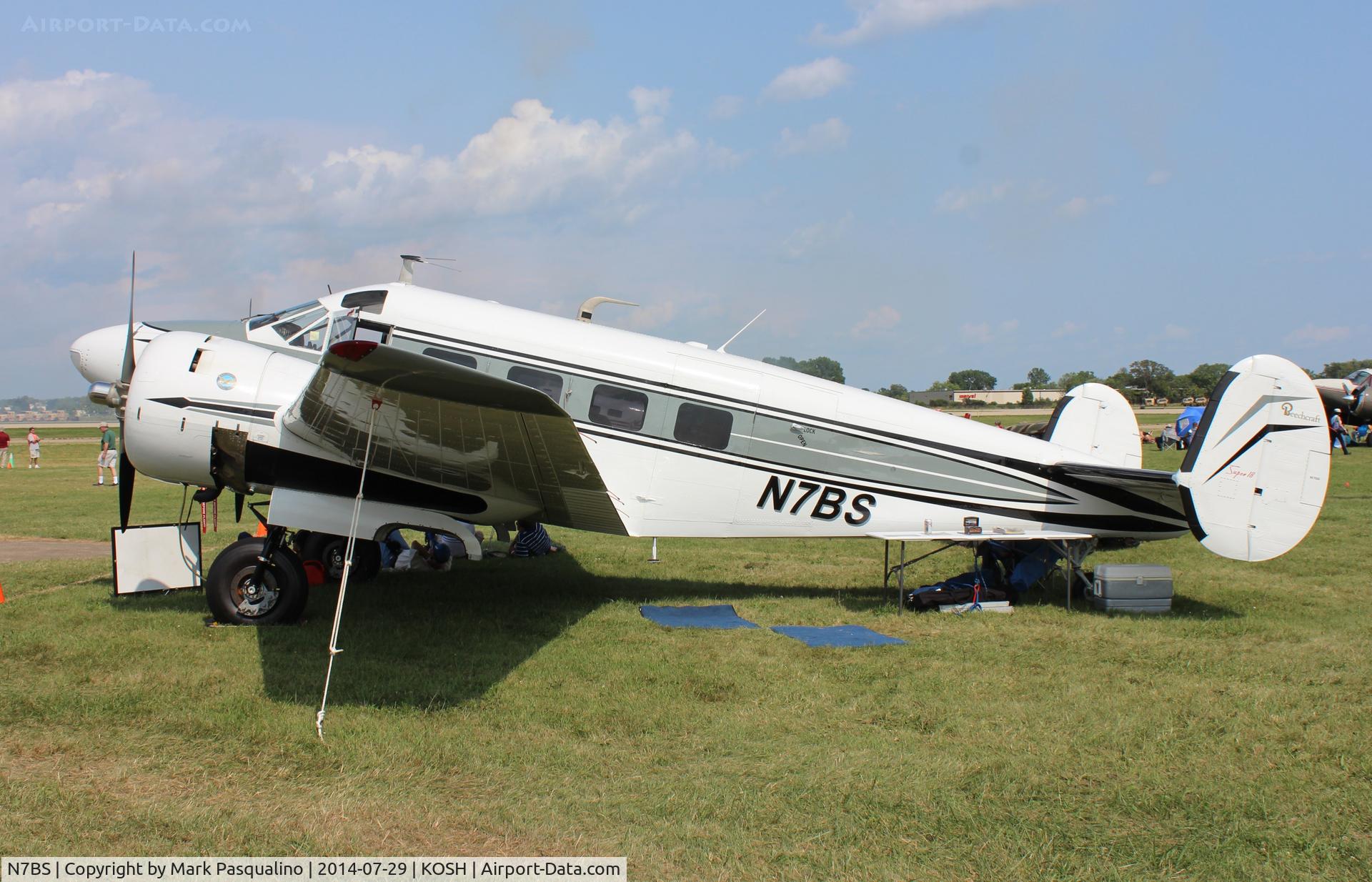 N7BS, 1954 Beech E18S C/N BA-18, Beech E18S