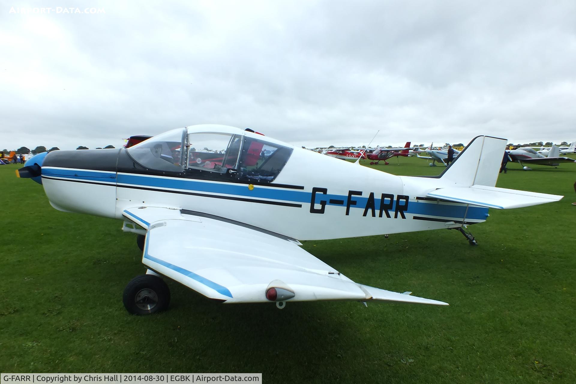 G-FARR, 1966 SAN Jodel D-150 Mascaret C/N 58, at the LAA Rally 2014, Sywell