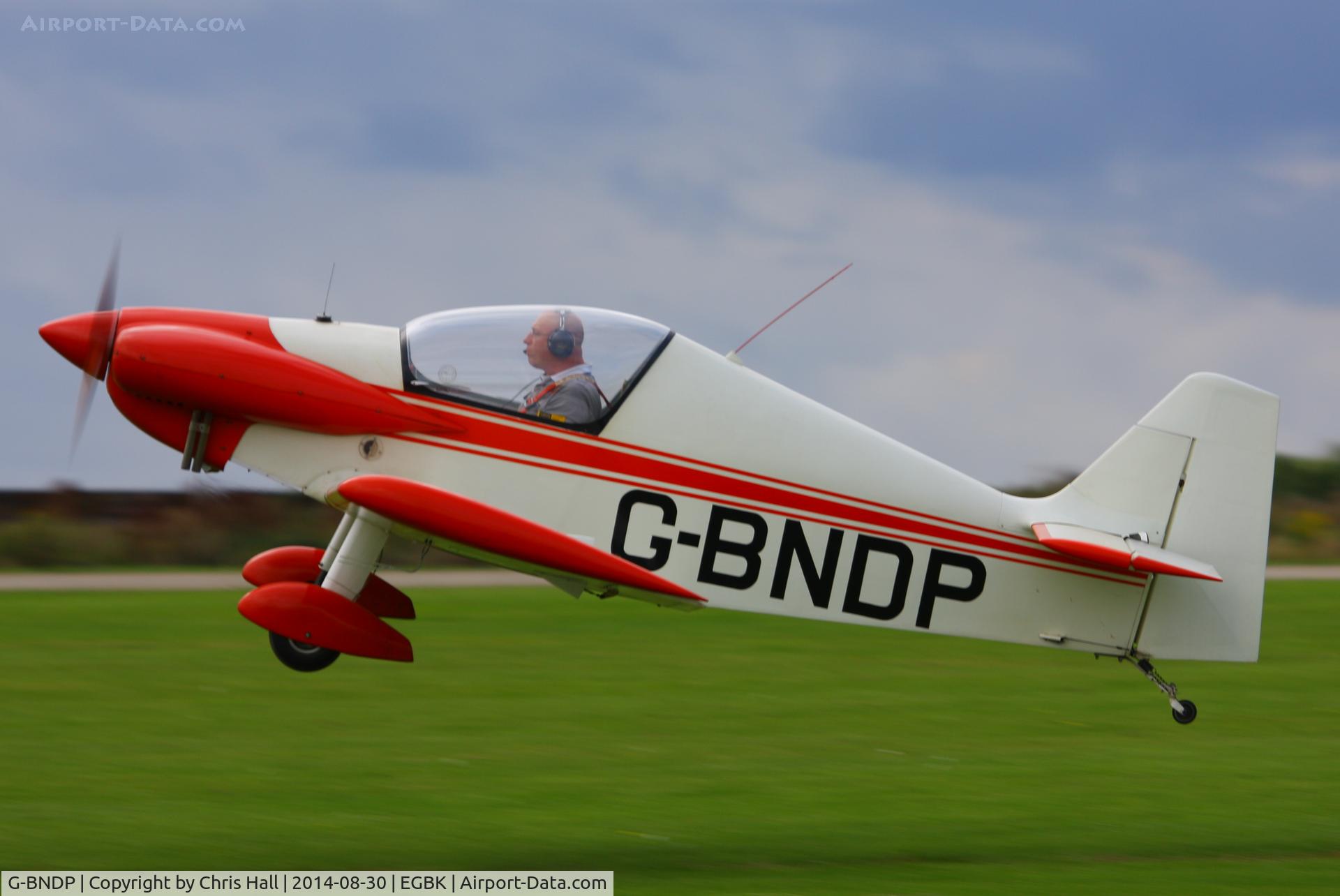 G-BNDP, 1990 Brugger MB-2 Colibri C/N PFA 043-10956, at the LAA Rally 2014, Sywell