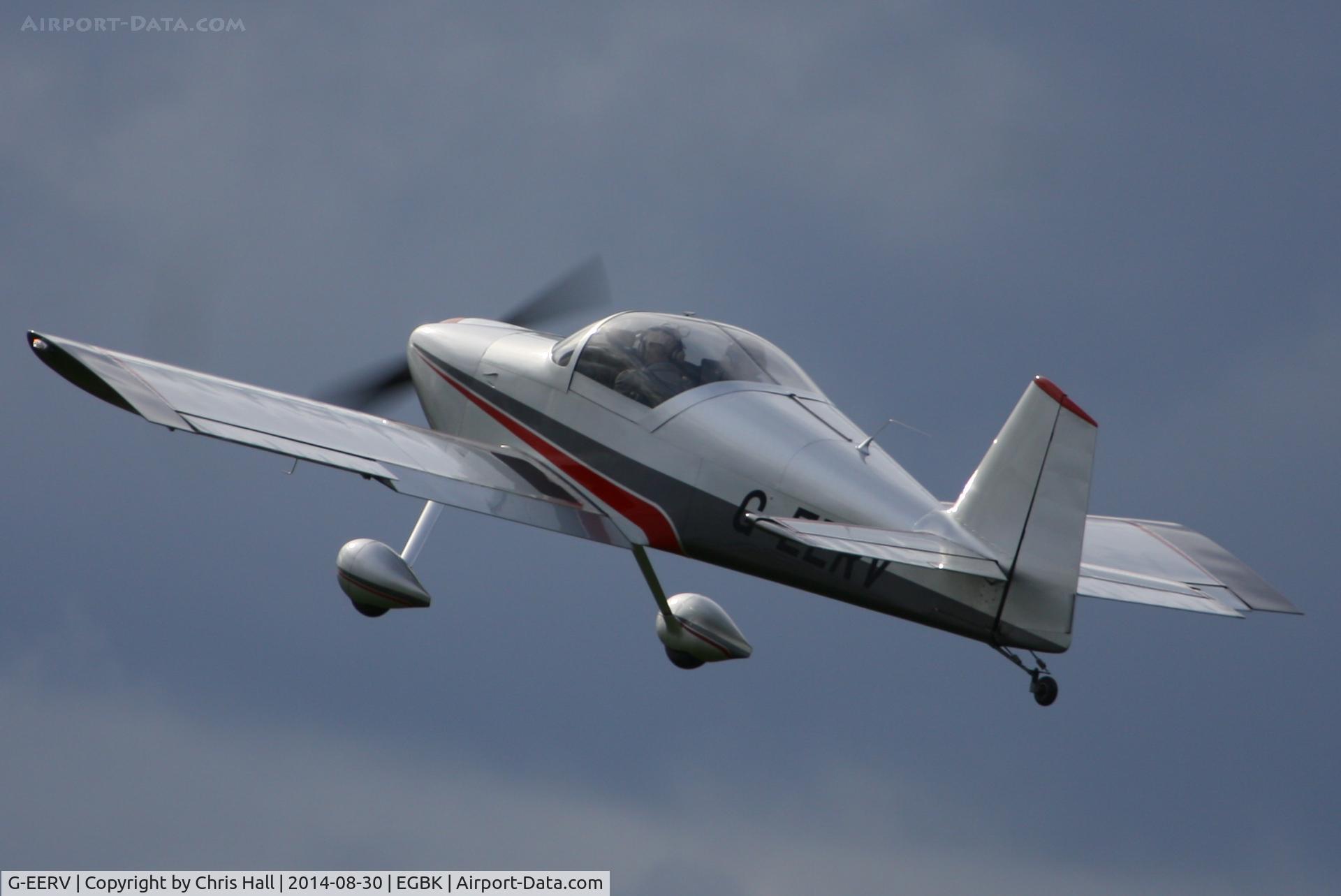G-EERV, 2002 Vans RV-6 C/N PFA 181A-13381, at the LAA Rally 2014, Sywell