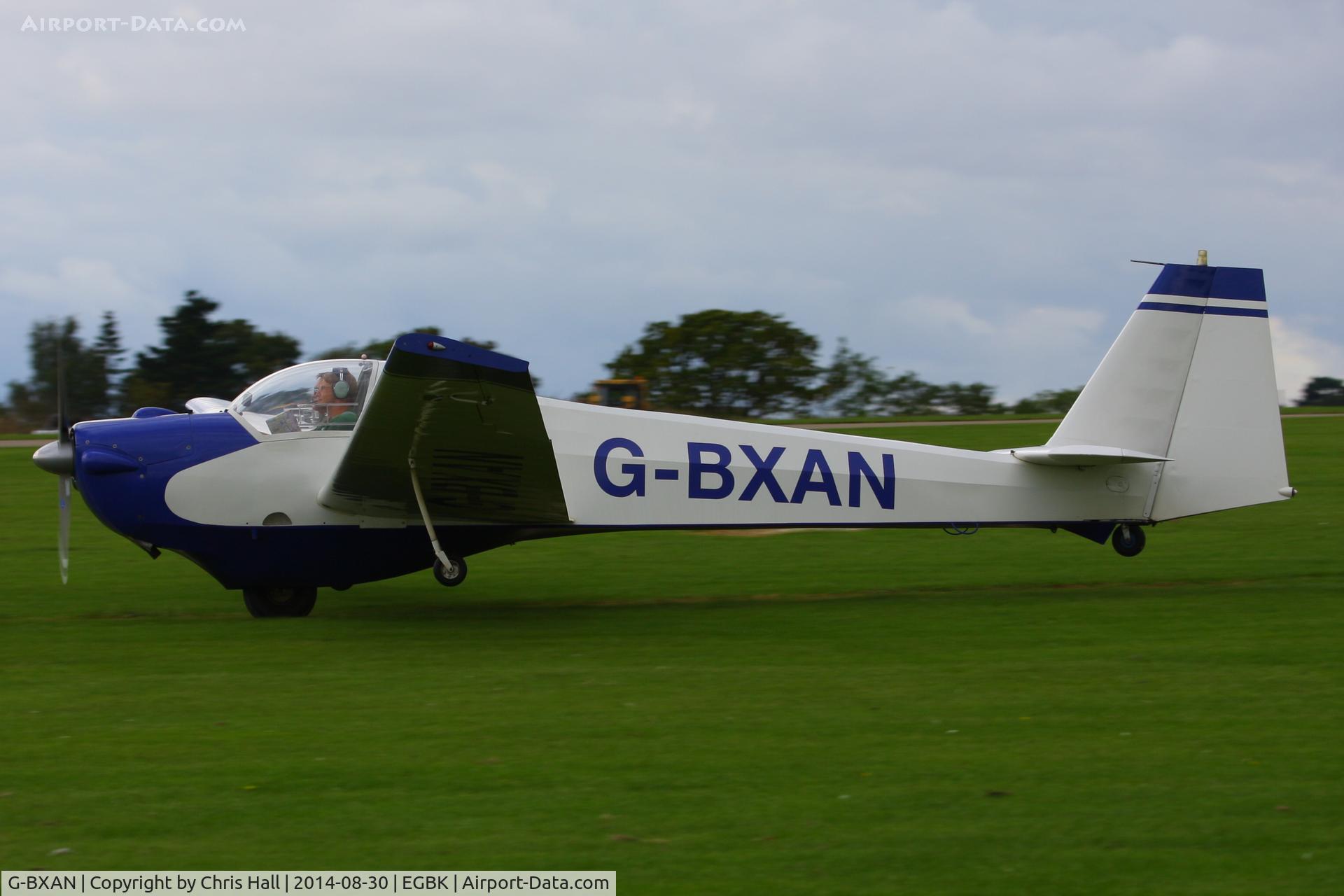 G-BXAN, 1980 Scheibe SF-25C Falke C/N 44299, at the LAA Rally 2014, Sywell