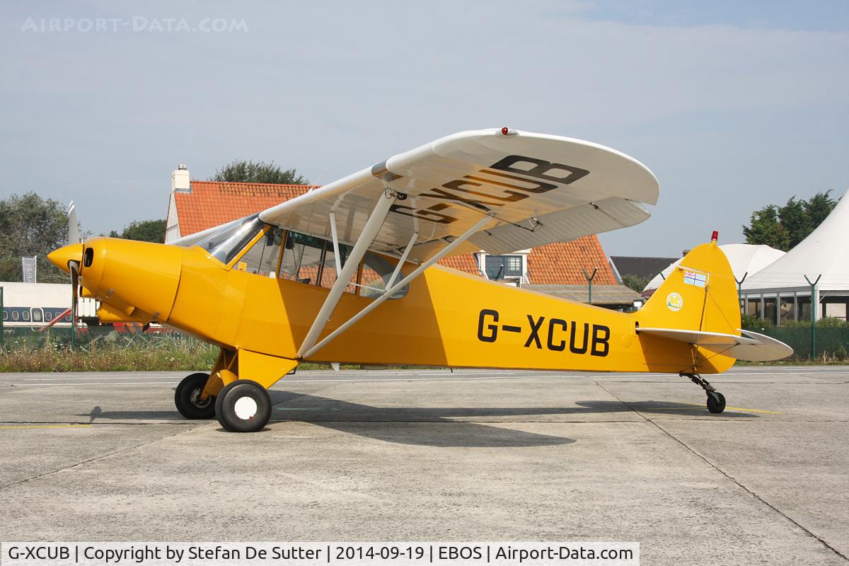 G-XCUB, 1981 Piper PA-18-150 Super Cub C/N 18-8109036, Parked on apron 3.