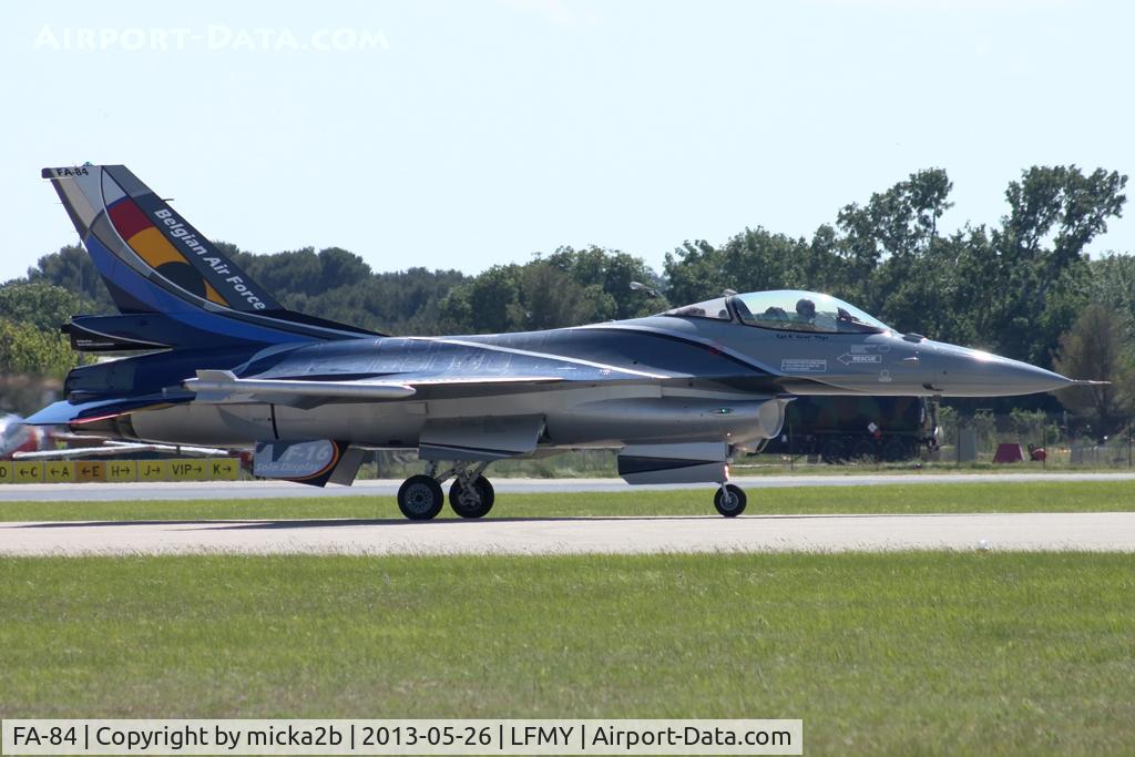 FA-84, 1980 SABCA F-16AM Fighting Falcon C/N 6H-84, Taxiing