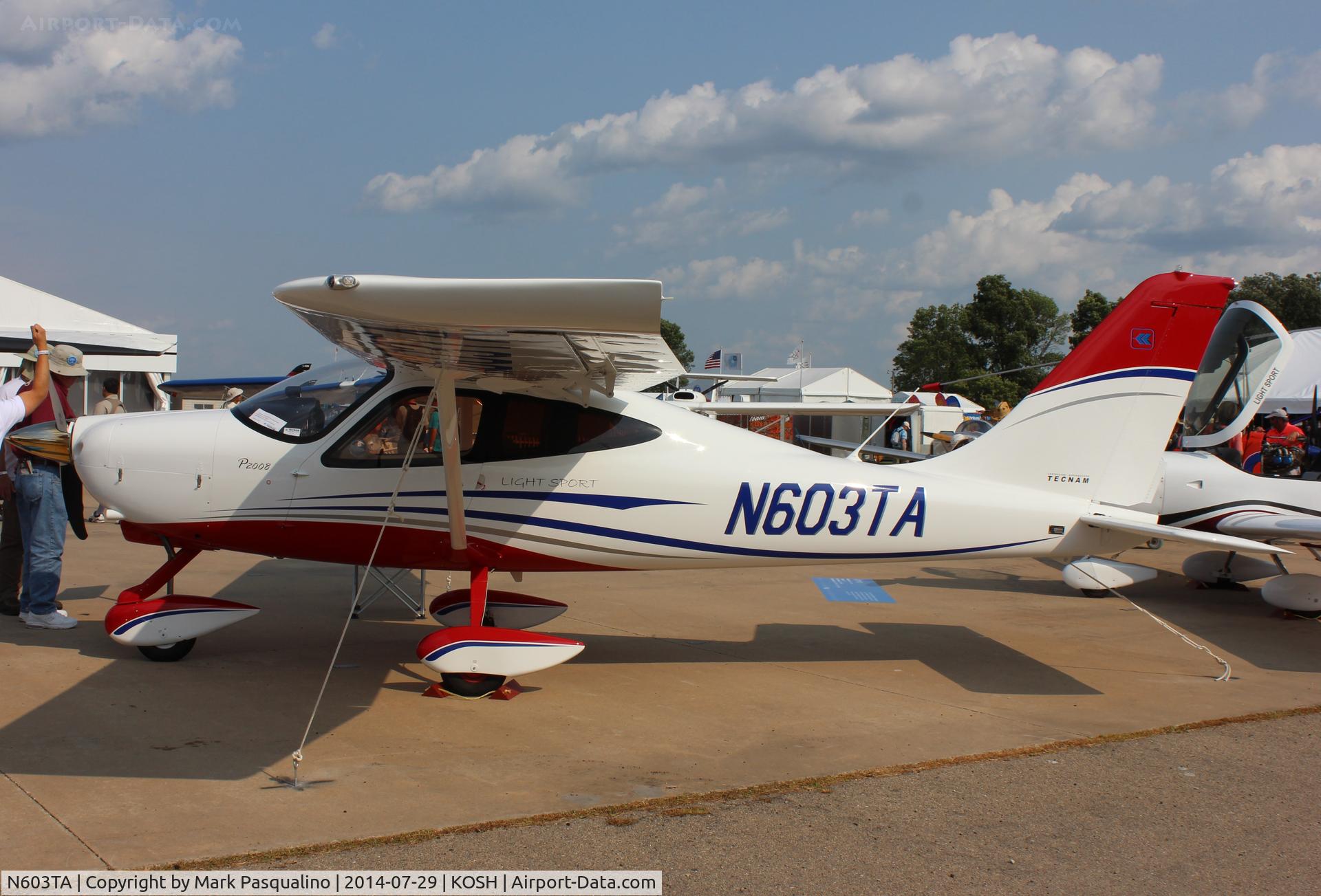 N603TA, 2013 Tecnam P-2008 C/N 059, Tecna P2008