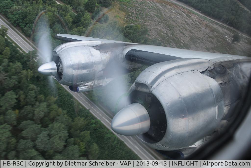 HB-RSC, 1955 Lockheed C-121C Super Constellation (L-1049F) C/N 1049F-4175, Breitling L1049C