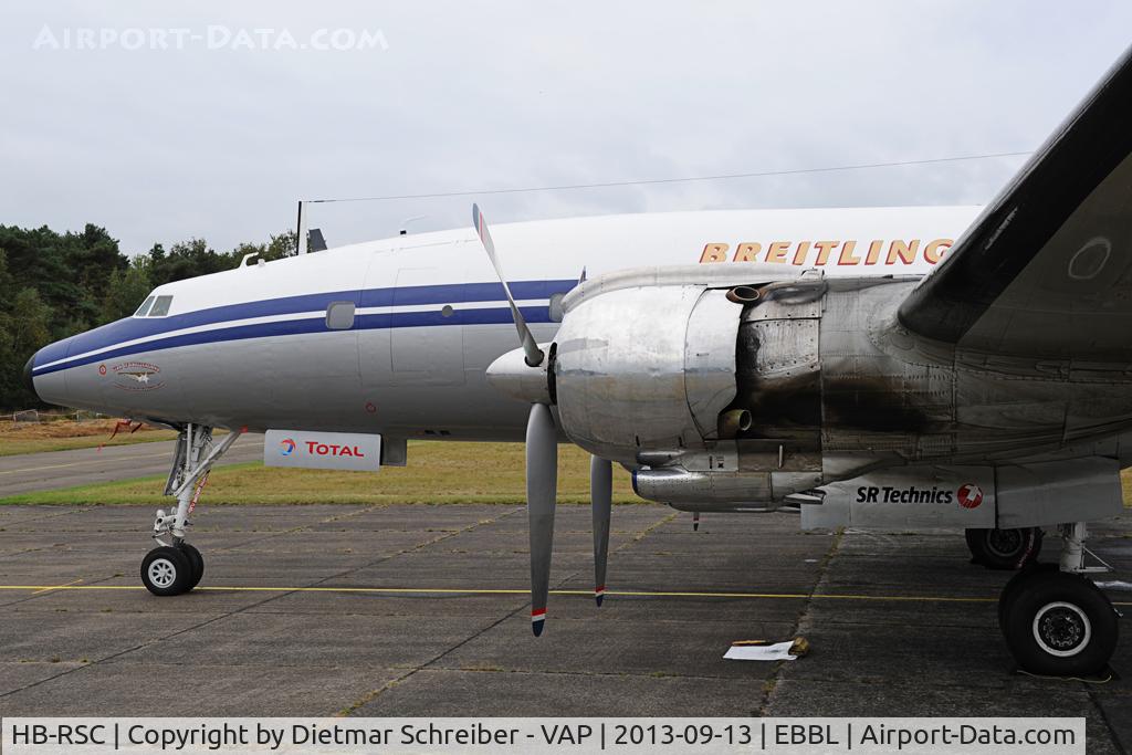 HB-RSC, 1955 Lockheed C-121C Super Constellation (L-1049F) C/N 1049F-4175, Breitling L1049C
