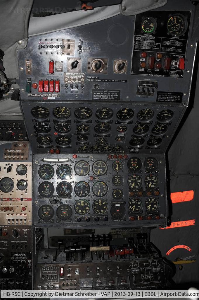 HB-RSC, 1955 Lockheed C-121C Super Constellation (L-1049F) C/N 1049F-4175, Breitling L1049C