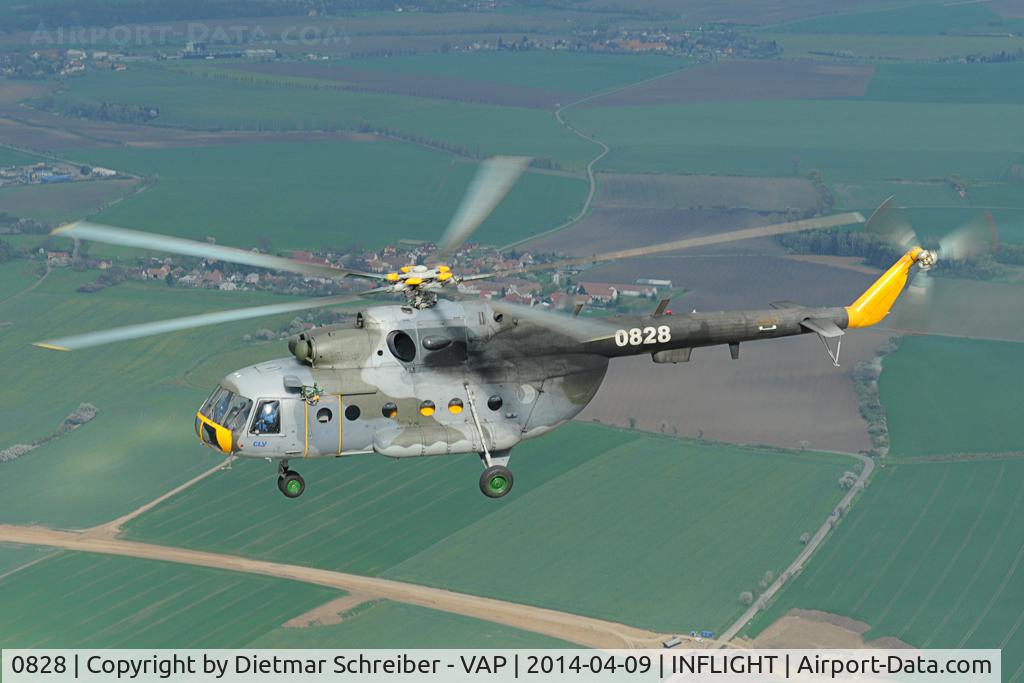 0828, Mil Mi-17 Hip C/N 108M36, CLV Mi17