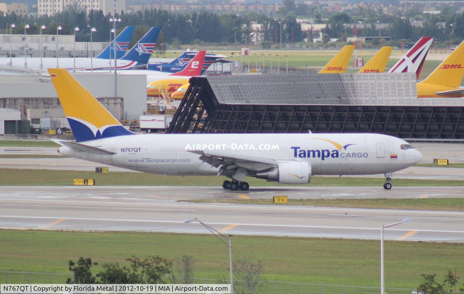 N767QT, 1987 Boeing 767-200/ER C/N 23804, Tampa Cargo 767-200