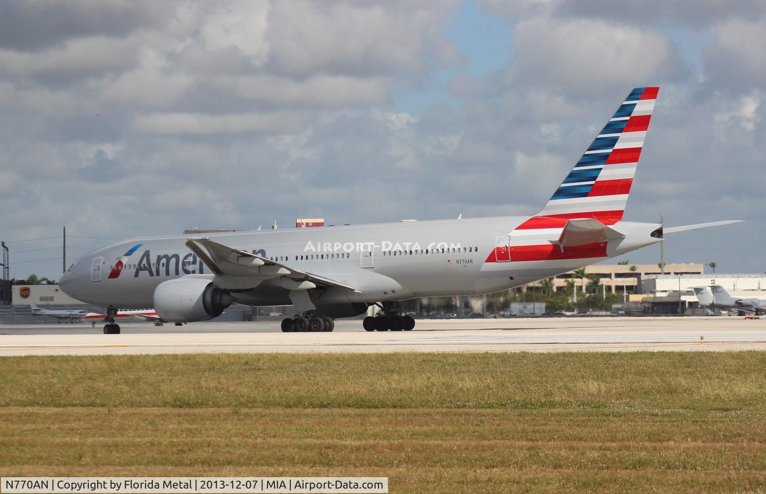N770AN, 1999 Boeing 777-223 C/N 29578, American 777-200