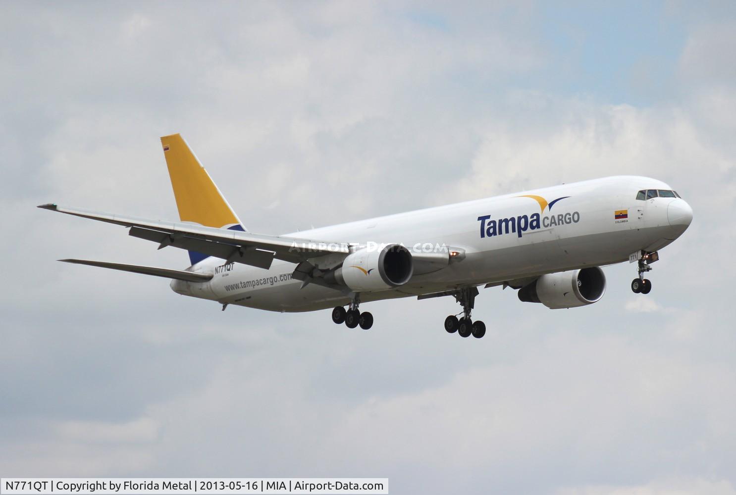 N771QT, Boeing 767-381F C/N 33404, Tampa Cargo 767-300F