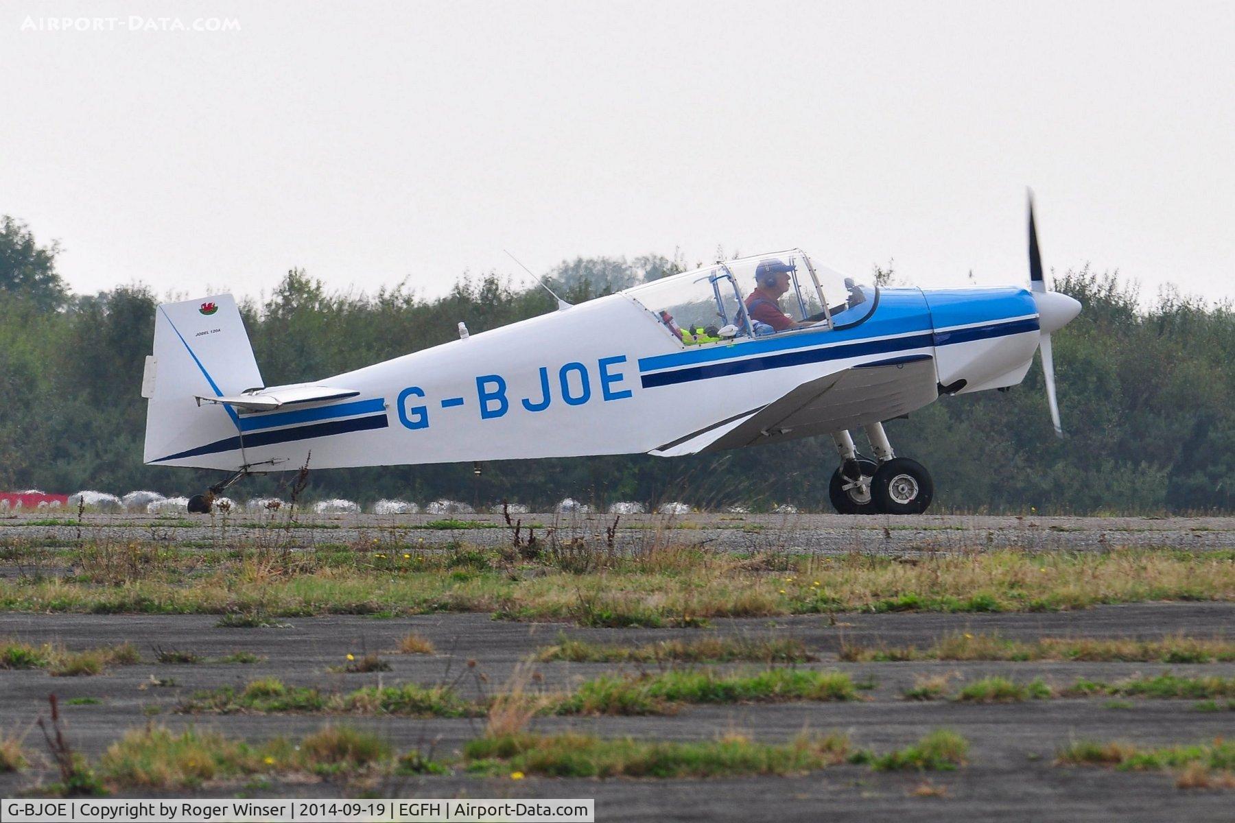 G-BJOE, 1960 Jodel (Wassmer) D-120A Paris-Nice C/N 177, Visiting Jodel D120. Previously registered F-BJIU
