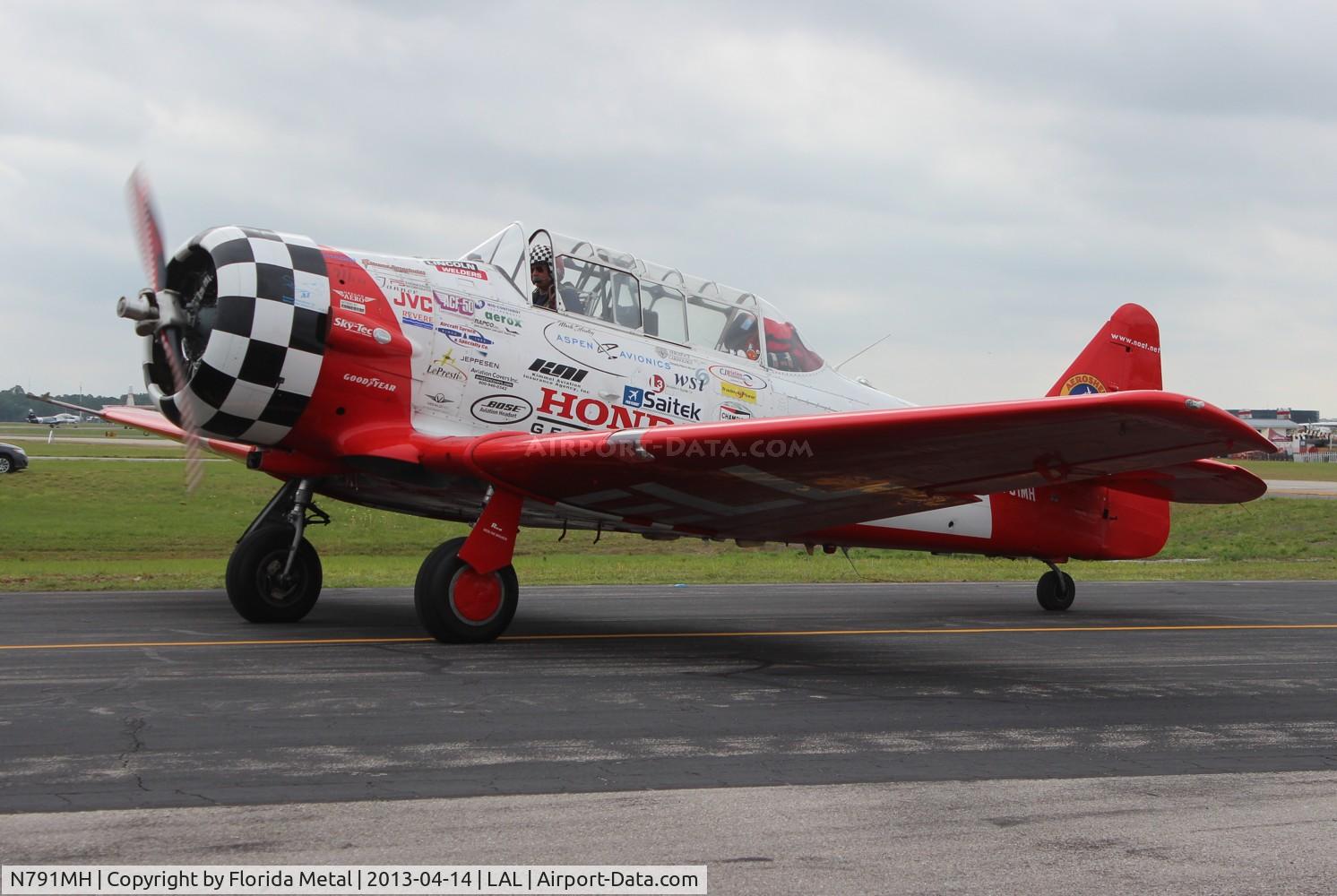 N791MH, 1951 North American T-6G Texan C/N 182-478, Aeroshell T-6G