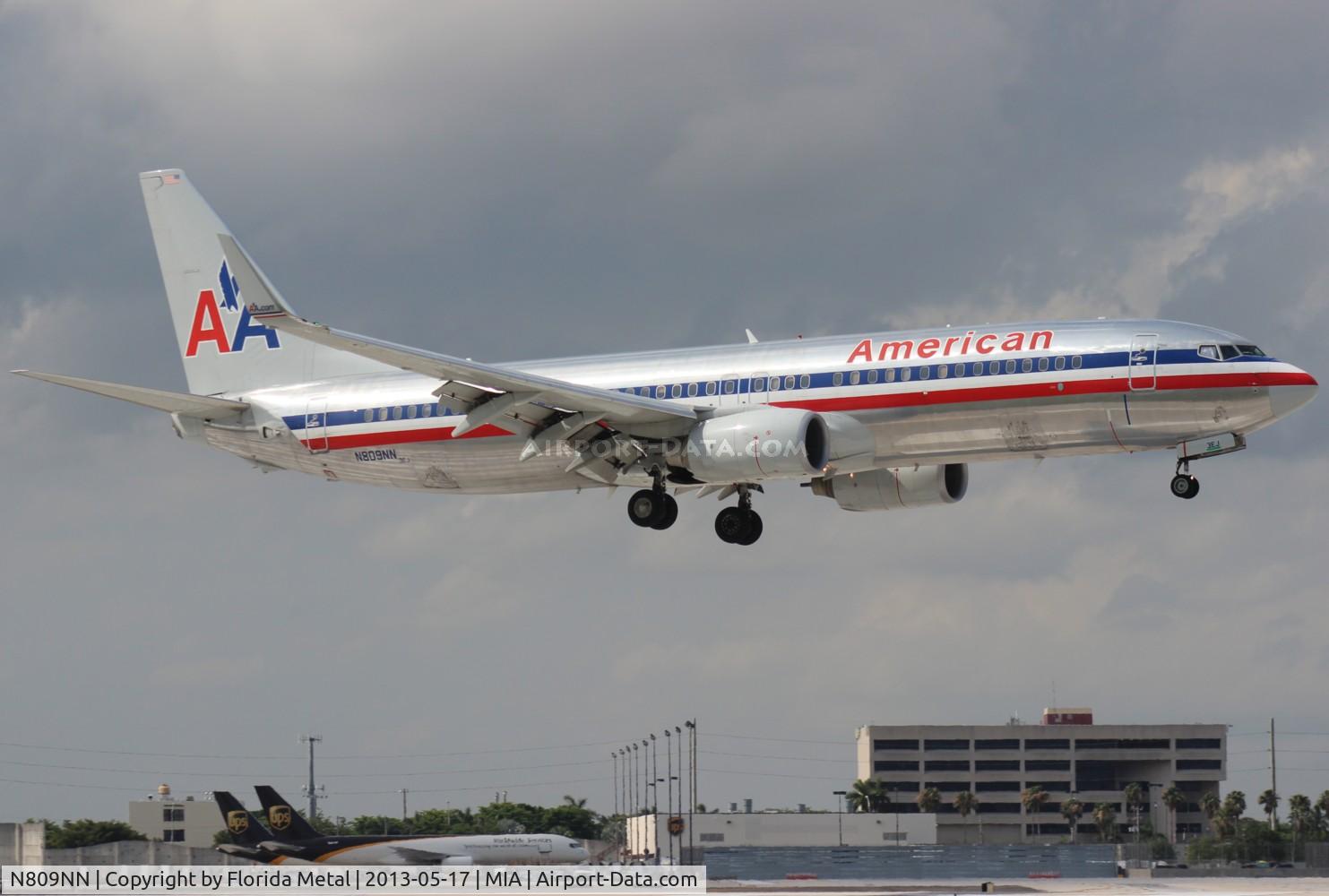 N809NN, 2009 Boeing 737-823 C/N 33519, American 737-800