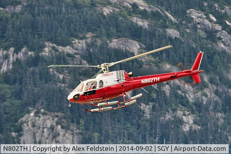 N802TH, 2000 Eurocopter AS-350B-2 Ecureuil Ecureuil C/N 9023, Skagway, AK