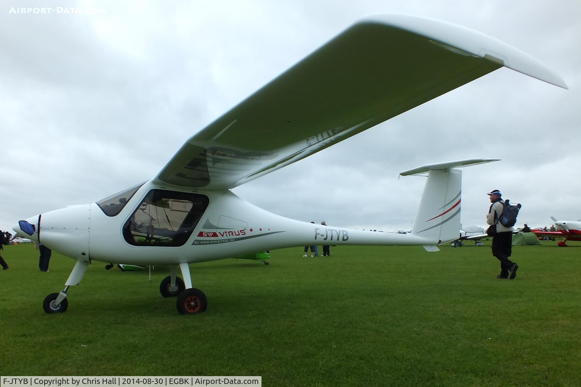 F-JTYB, Pipistrel Virus C/N 415 SWN 100, at the LAA Rally 2014, Sywell