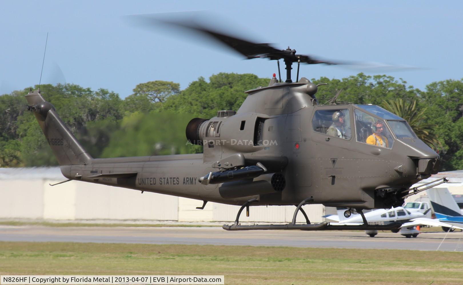 N826HF, 1967 Bell AH-1F Cobra C/N 67-15826, Heritage Foundation AH-1F