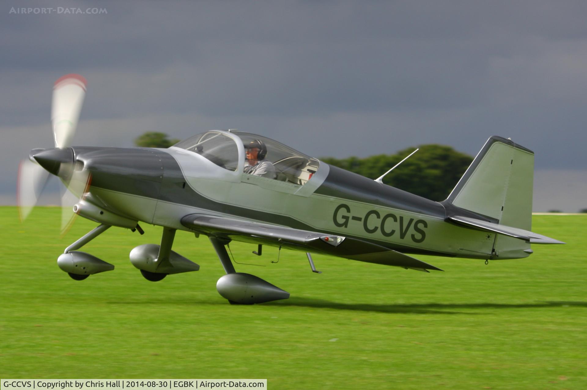 G-CCVS, 2010 Vans RV-6A C/N PFA 181A-13413, at the LAA Rally 2014, Sywell