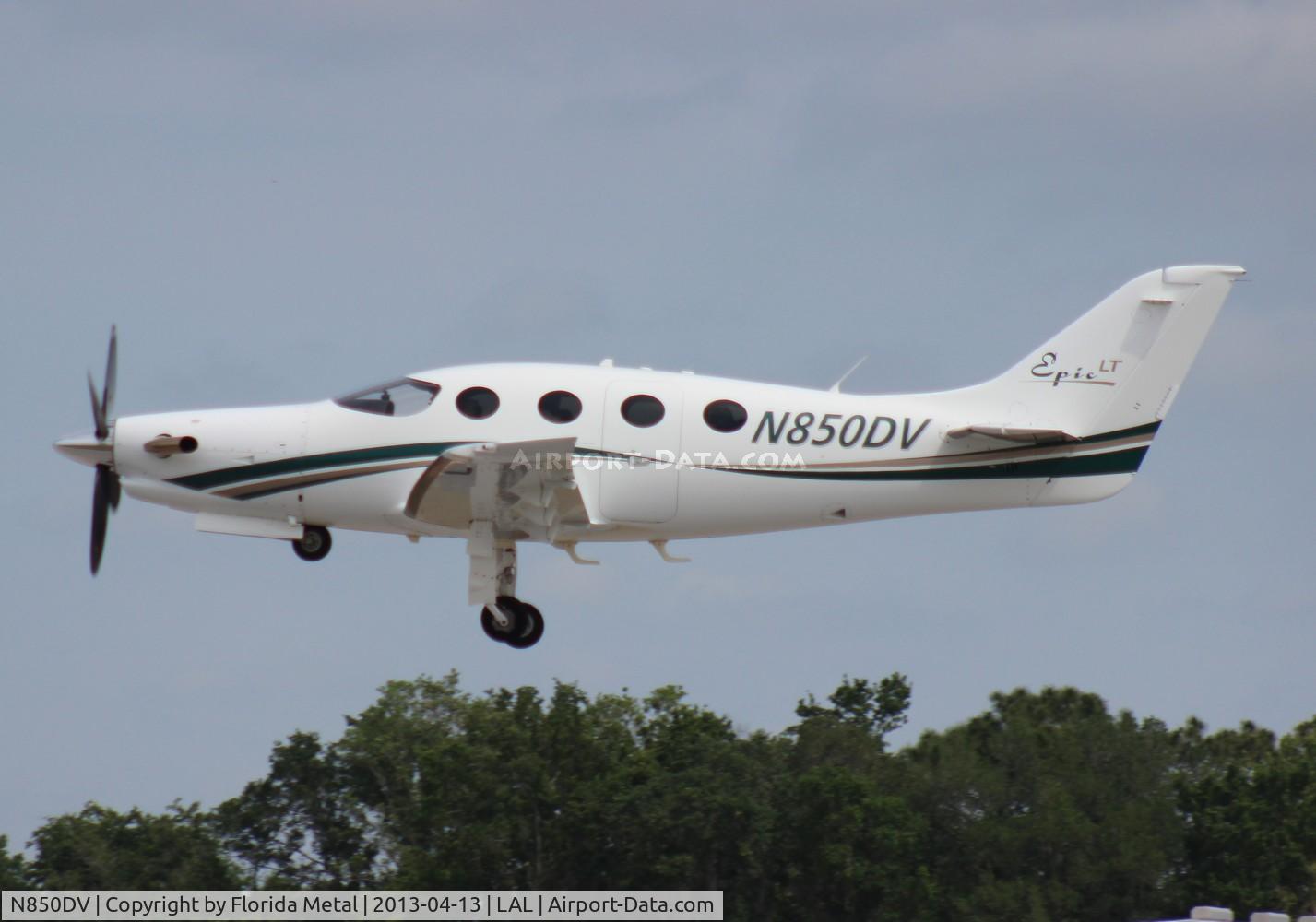 N850DV, 2011 AIR Epic LT C/N 031, Epic LT