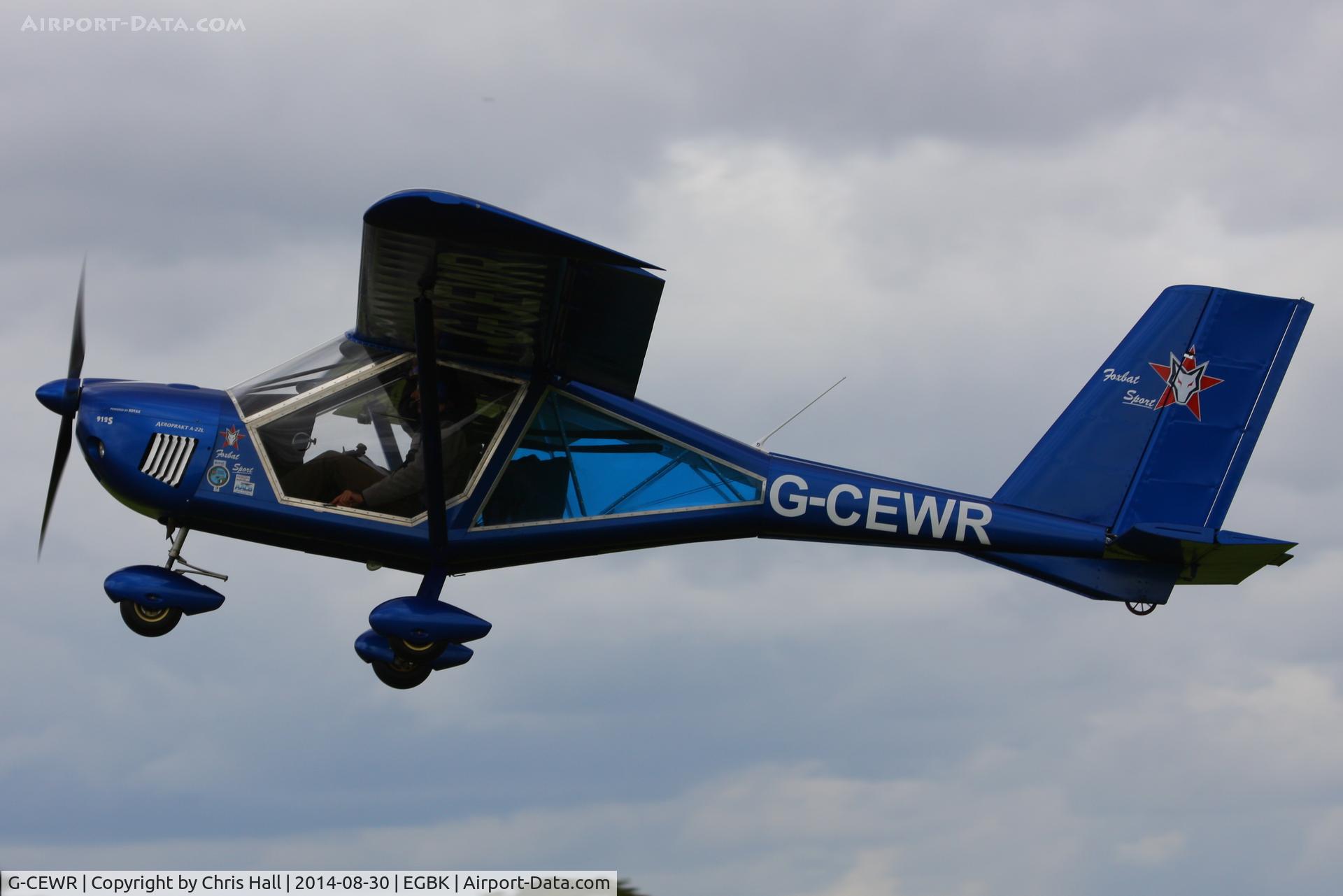 G-CEWR, 2008 Aeroprakt A-22L Foxbat C/N PFA 317A-14736, at the LAA Rally 2014, Sywell