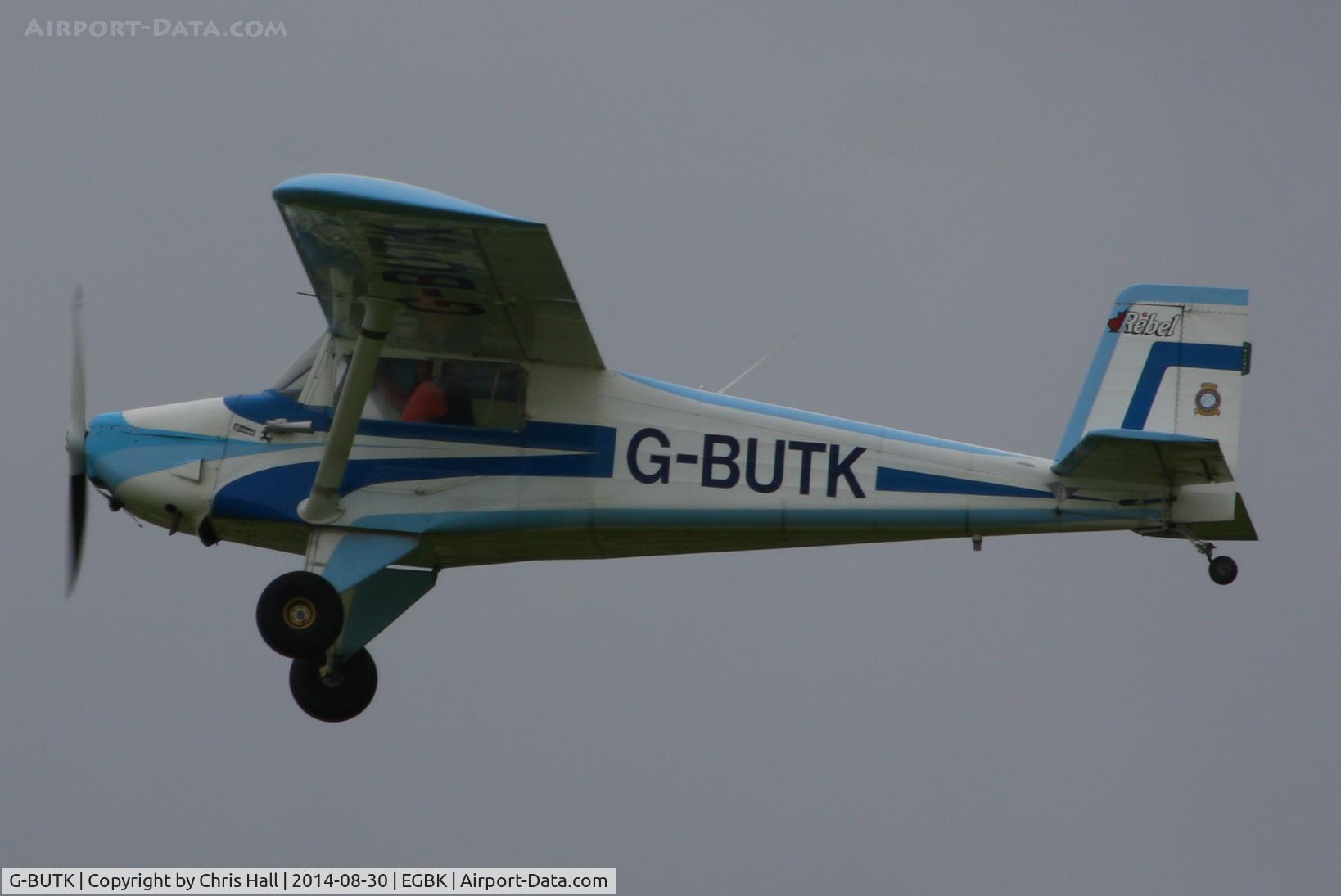 G-BUTK, 1993 Murphy Rebel C/N PFA 232-12091, at the LAA Rally 2014, Sywell