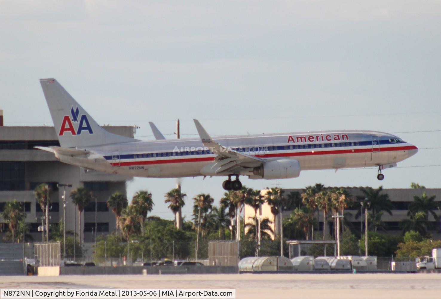 N872NN, 2011 Boeing 737-823 C/N 33219, American 737-800