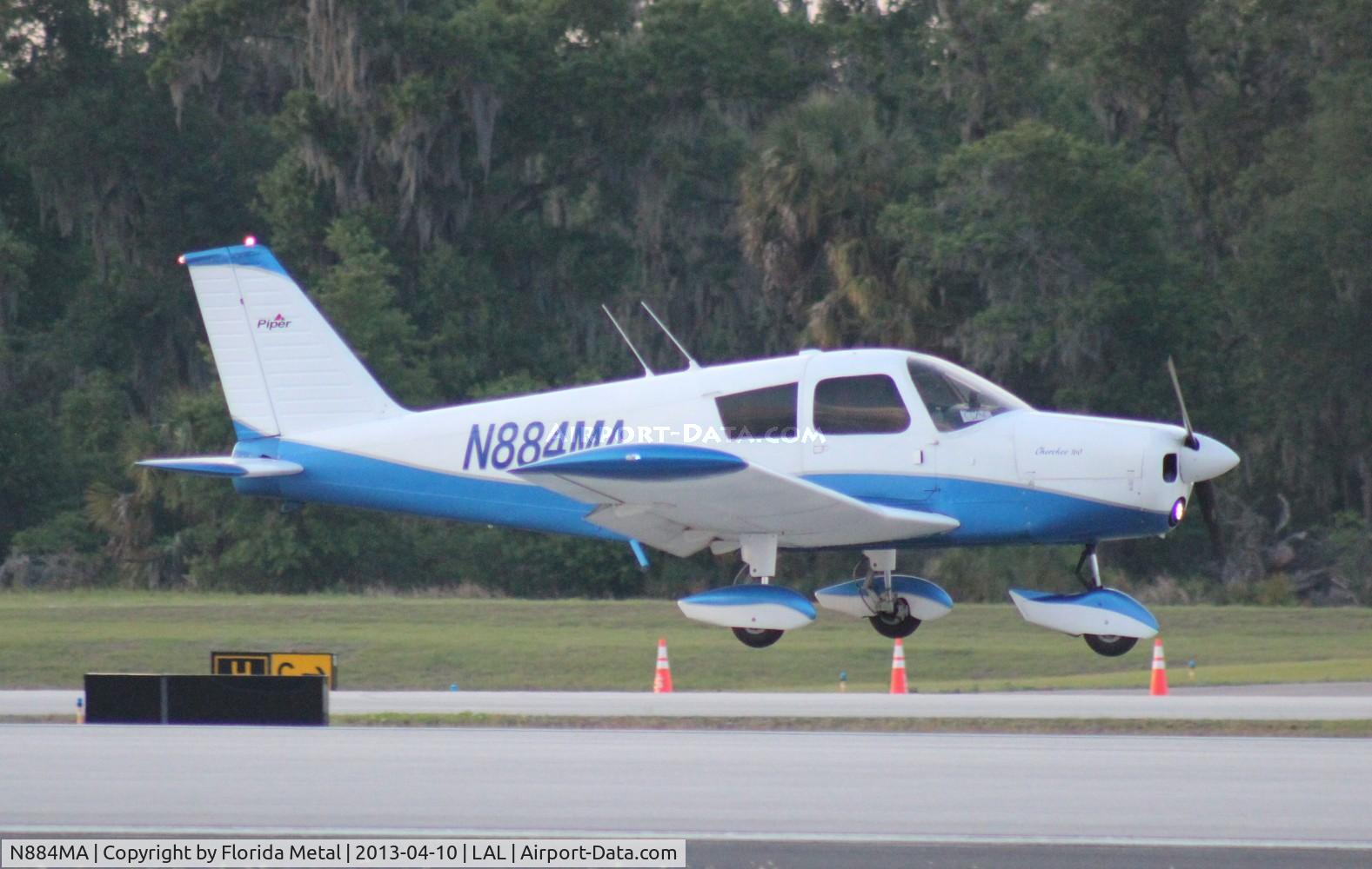 N884MA, 1966 Piper PA-28-140 C/N 28-21437, PA-28-140
