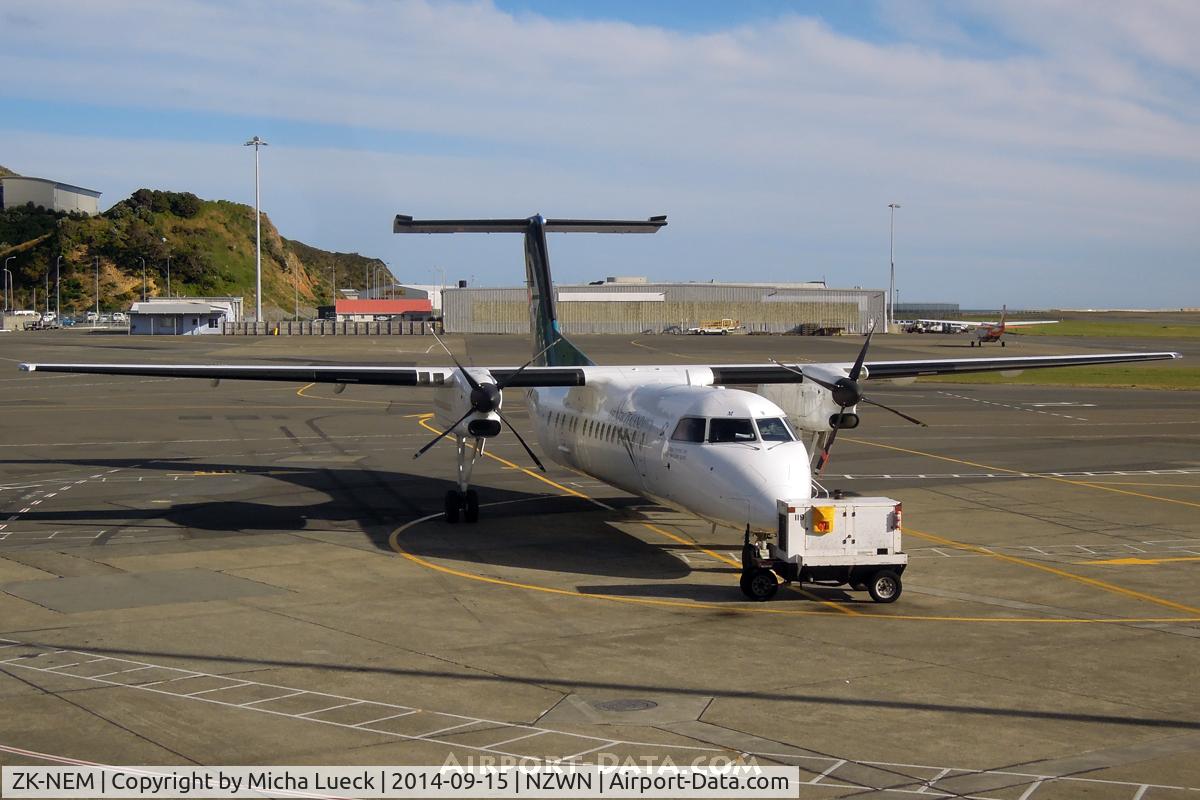 ZK-NEM, 2006 De Havilland Canada DHC-8-311 Dash 8 C/N 630, At Wellington