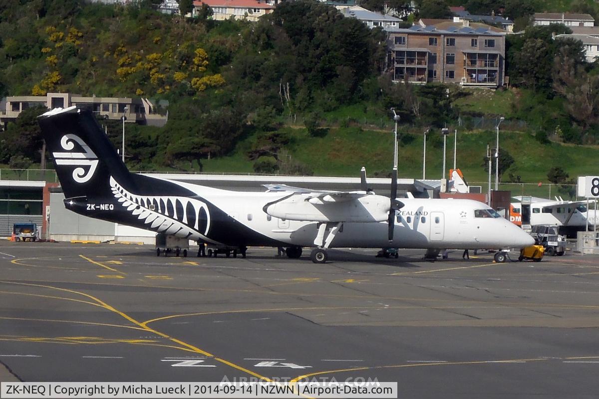ZK-NEQ, 2007 De Havilland Canada DHC-8-311 Dash 8 C/N 636, In new livery