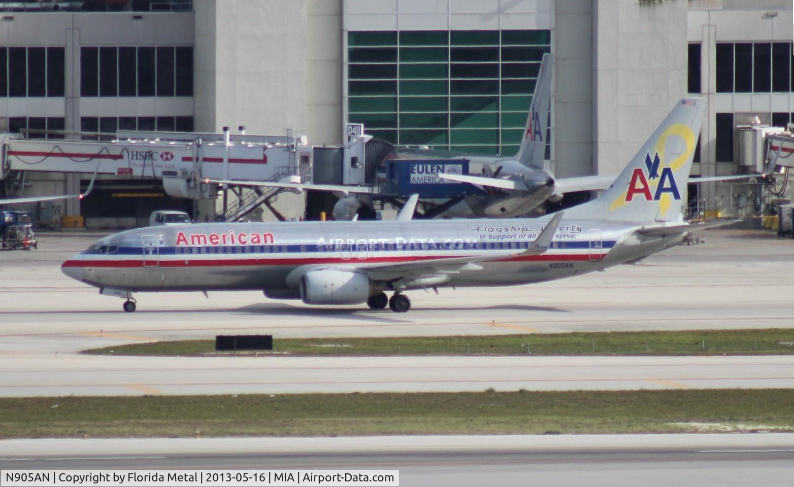 N905AN, 1999 Boeing 737-823 C/N 29507, American 737-800