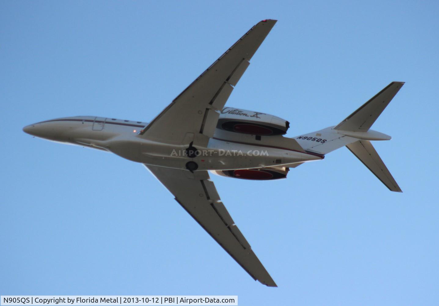 N905QS, 2000 Cessna 750 Citation X C/N 750-0105, Net Jets Citation X