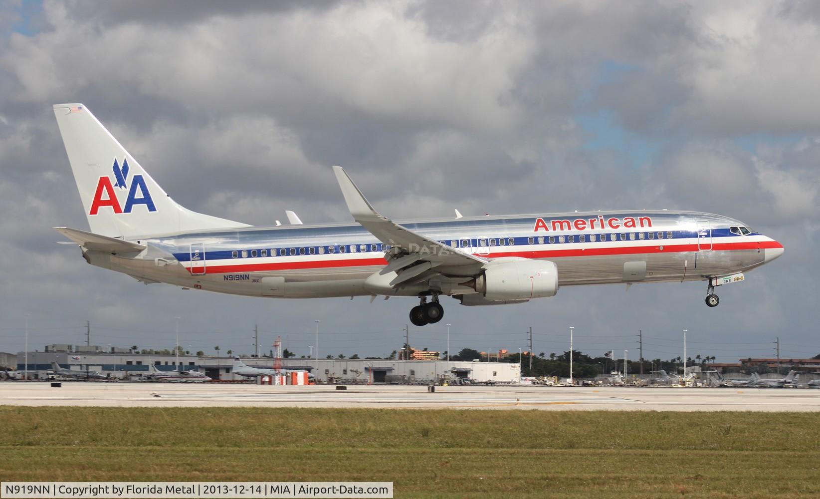 N919NN, 2013 Boeing 737-823 C/N 29573, American 737-800