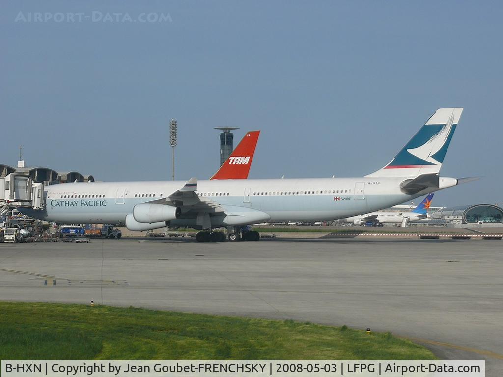 B-HXN, 1996 Airbus A340-313 C/N 126, Cathay Pacific
