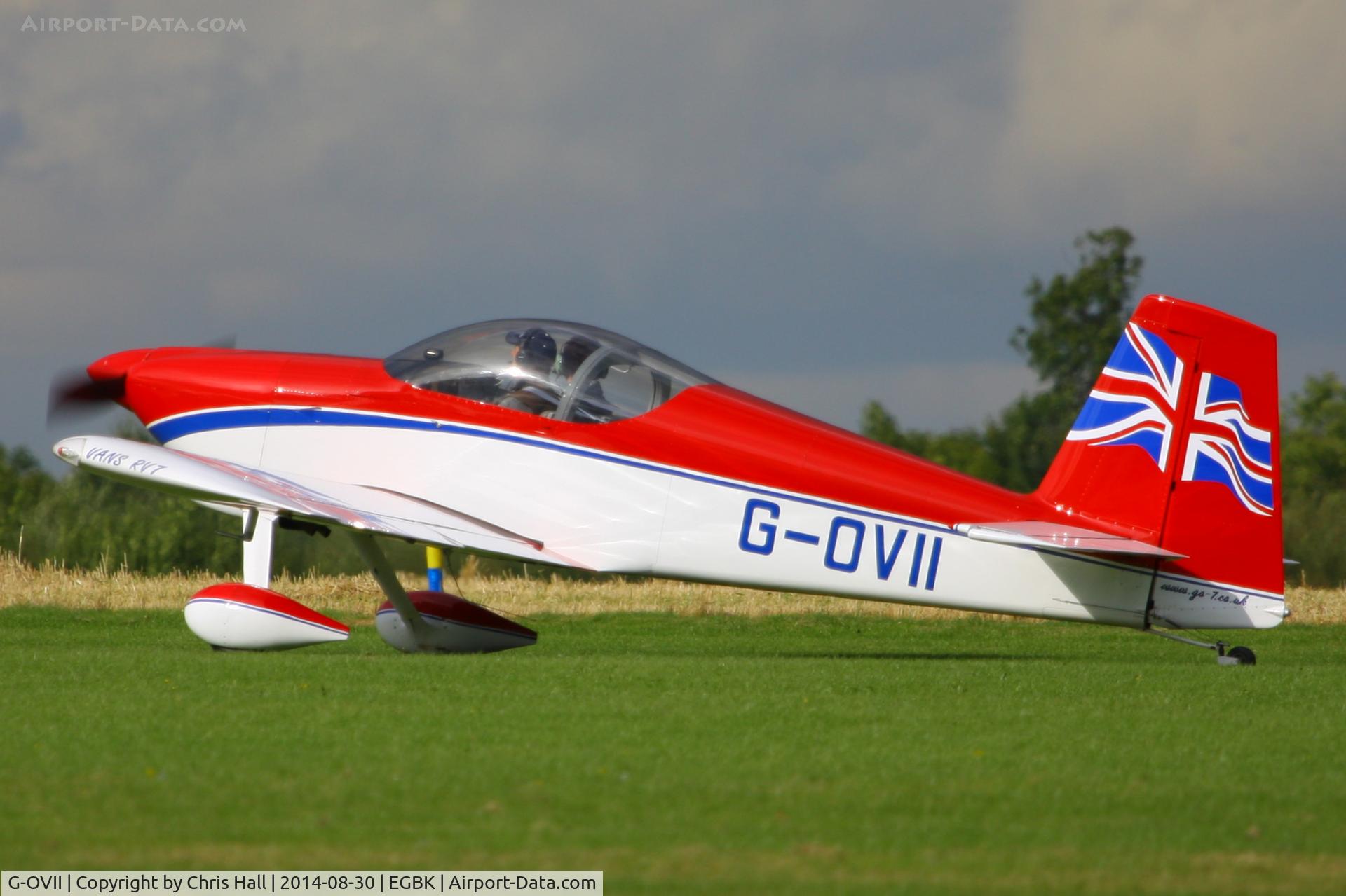 G-OVII, 2007 Vans RV-7 C/N PFA 323-14100, at the LAA Rally 2014, Sywell