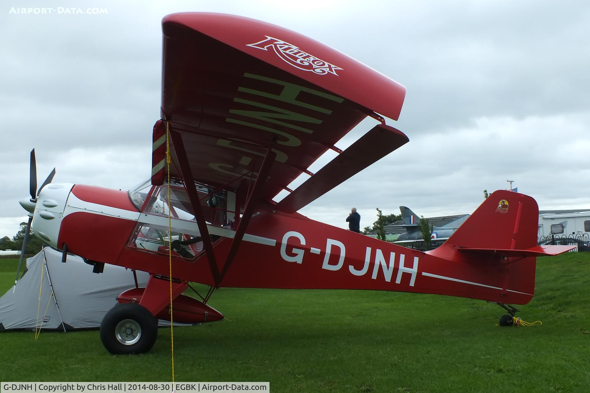 G-DJNH, 1991 Denney Kitfox Mk.3 C/N PFA 172-11896, at the LAA Rally 2014, Sywell