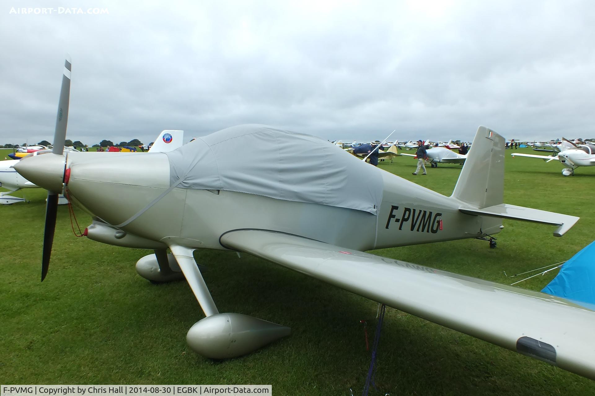 F-PVMG, Vans RV-7 C/N 71037, at the LAA Rally 2014, Sywell